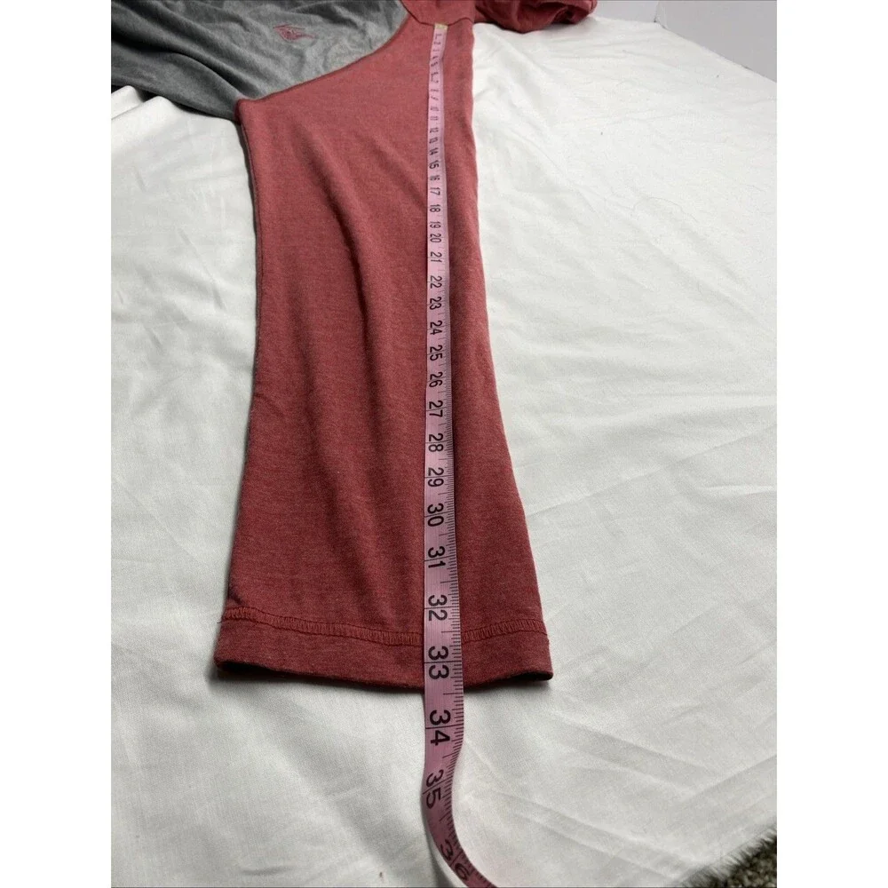 Virtika Tall Fit Raglan Hoodie | Grey & Red | 2XL Steez Streetwear